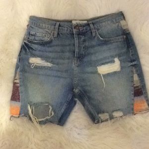 Free People Denim Shorts